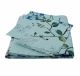 KITEX- Dual Single Bedsheet with two pillow cover - Light Blue Colour FLoral