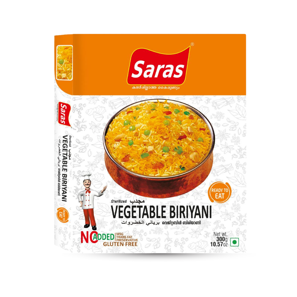 Vegetable Biriyani 300 gm Ready to eat