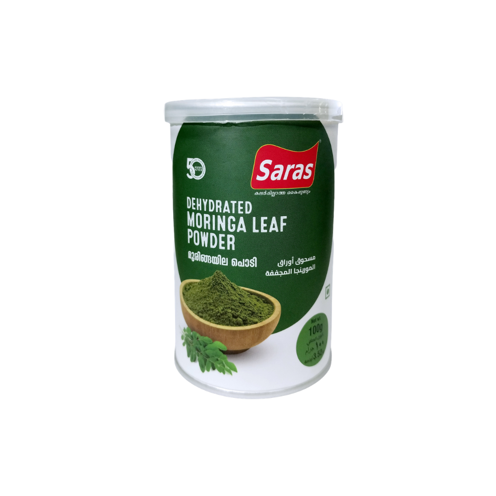 Dehydrated Moringa Leaf Powder 100 g pack of 1 I Essential Nutrition Superfood, Helps Naturally Boost Energy Levels, Improves Stamina & Vitality, Rich In Vitamins & Minerals.