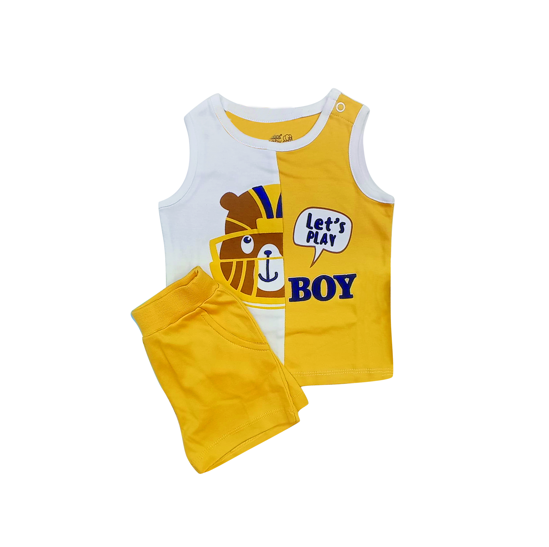 Baby Boy dress Top & Shorts | 100% Cotton | Sets of baby boys clothing | New born sets BS4 231 14N Gabriel