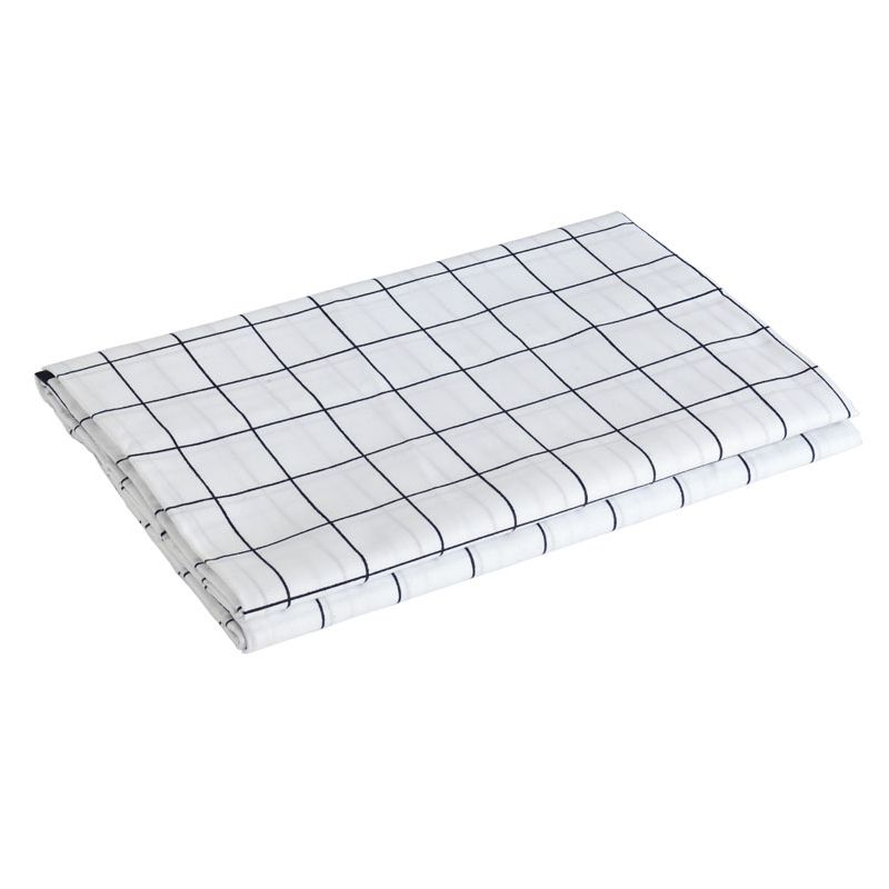 100% Cotton men's unstitched white check lungi - supreme white check - Pack Of 1 - Black