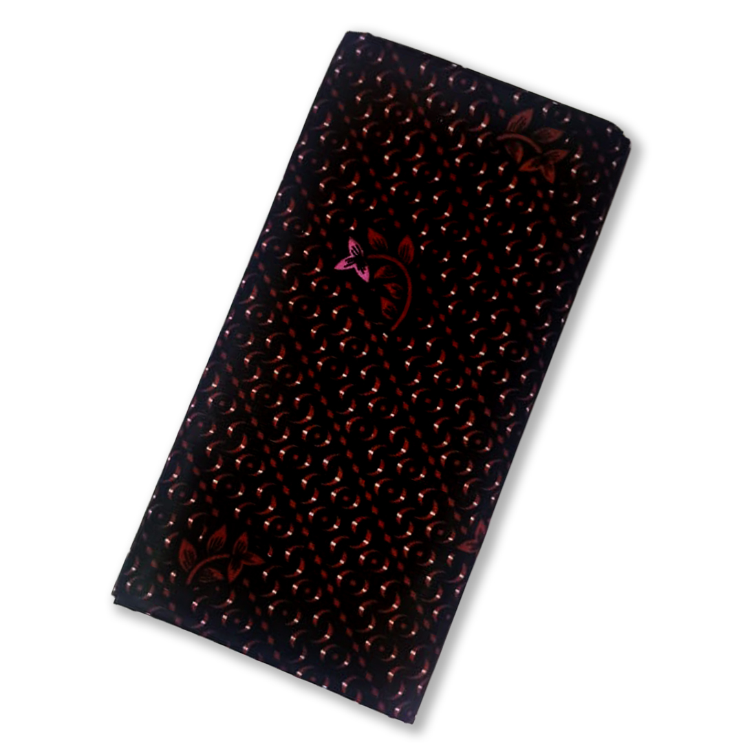 100% Cotton Printed Unstitched Economy Lungi For Men - Pink colour