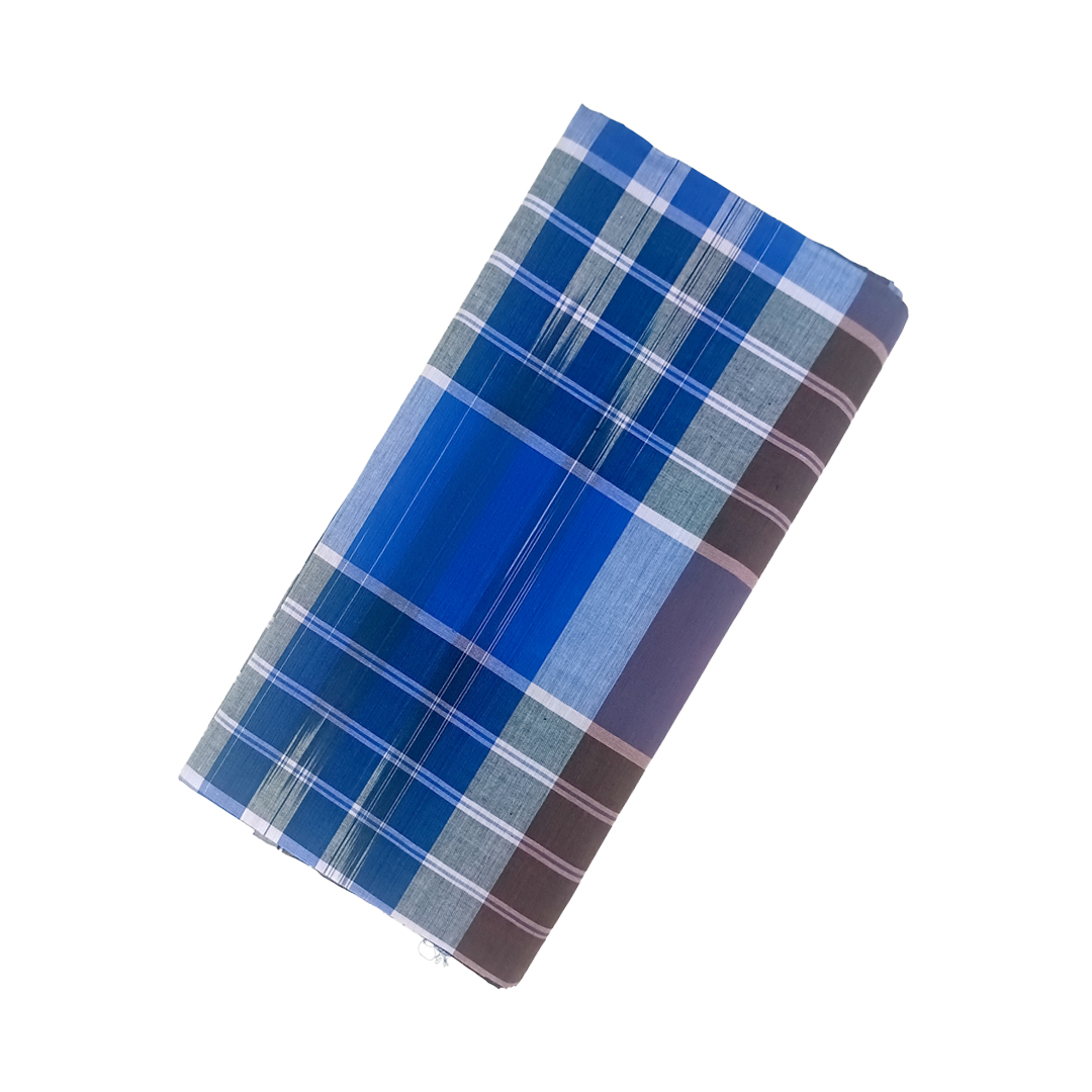 100% Cotton Medium Kaily | Wide Colour Check Lungi For Men | Assorted Colour