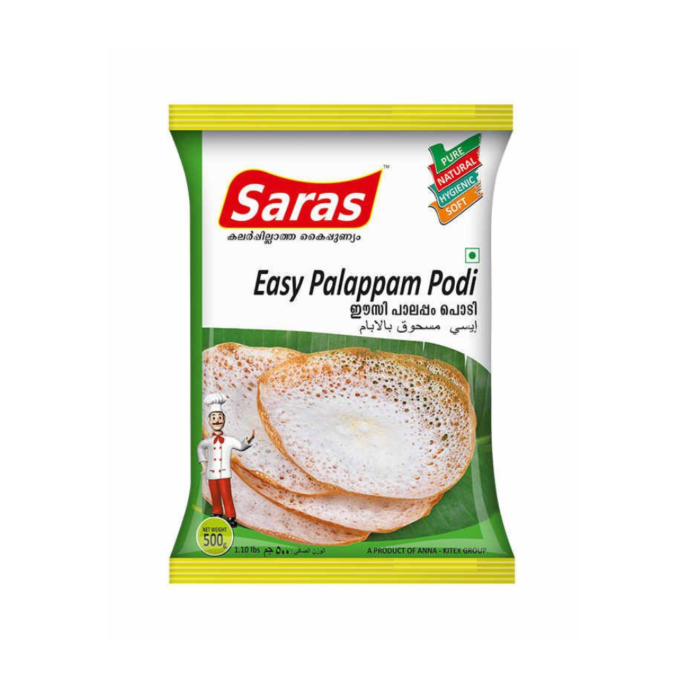 Easy Palappam Mix 500g | Coconut Milk Not Required | 1 Hour Fermentation | Soft & Fluffy | Vellayappam | Appam