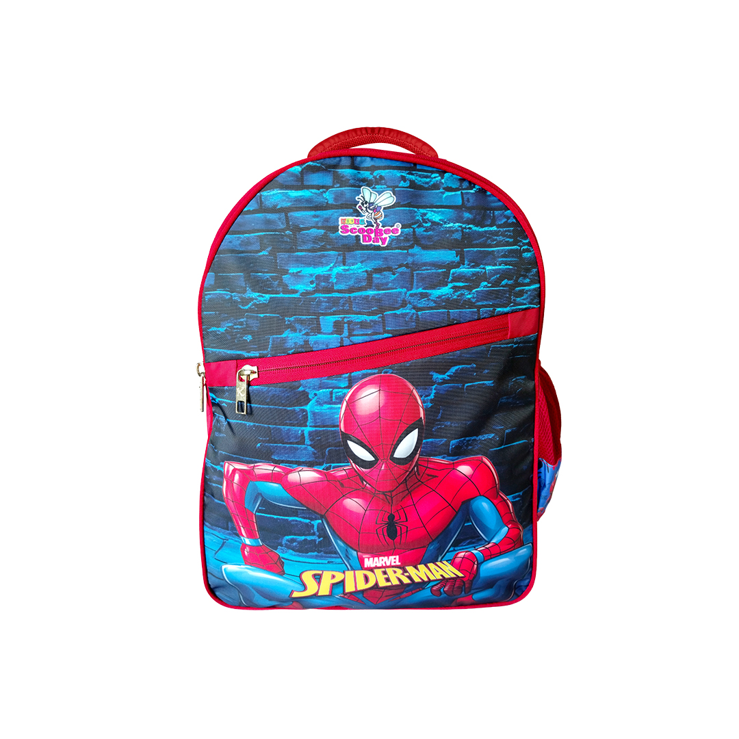 School Bag for Boys & Girls | 25 Liter Capacity | Back Pack | Scoobee Day CB 402 L Marvel Spider-Man - Large Size