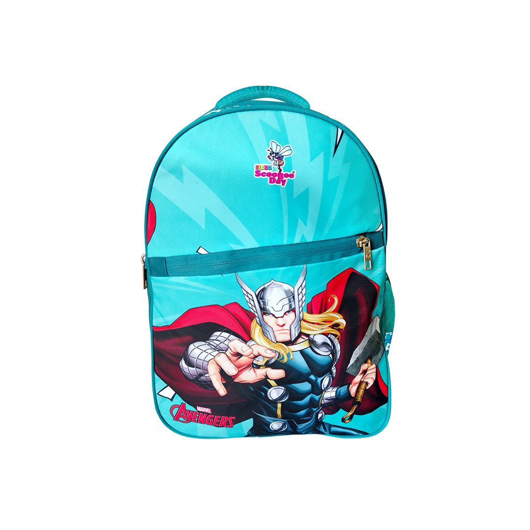 School Bag for Boys & Girls | 25 Liter Capacity|  Back Pack | Scoobee Day CB 402 L Marvel Avenger -Large Size