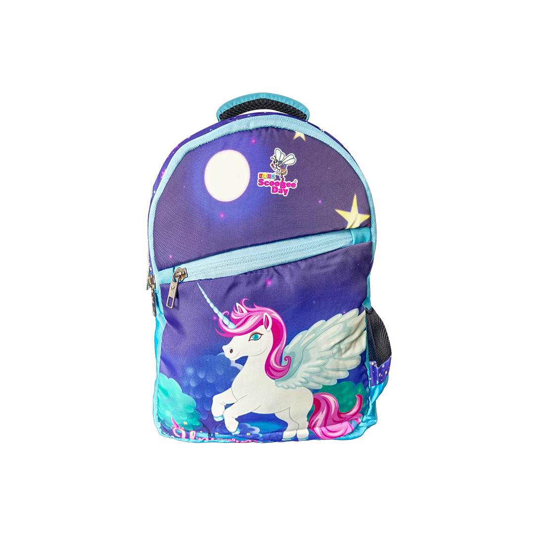 School Bag for Girls | 16 Liter Capacity | Back Pack | Scoobee Day CB 402 S Unicorn - Small Size